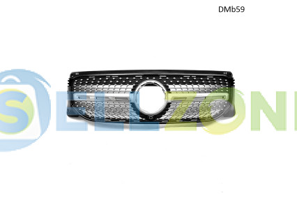 Μπροστινή μάσκα Diamond Mercedes-Benz GLB X247 2019-2022 – DMb59